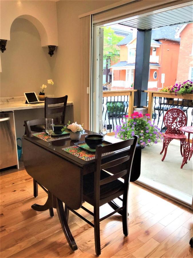 Ottawa Downtown Executive Apartment Retreat With Private Balcony Near Bank Street - Sleep Max 2 Exterior foto